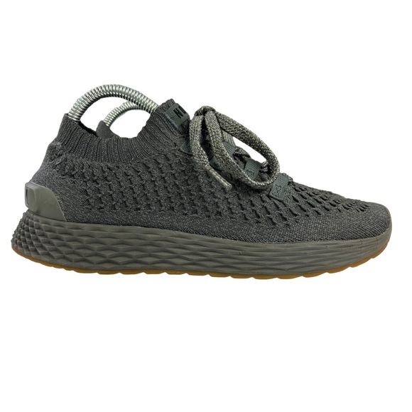 Nobull Aspire Gray Knit Trainers Running Shoes Size W8.5 M7 - Picture 1 of 11